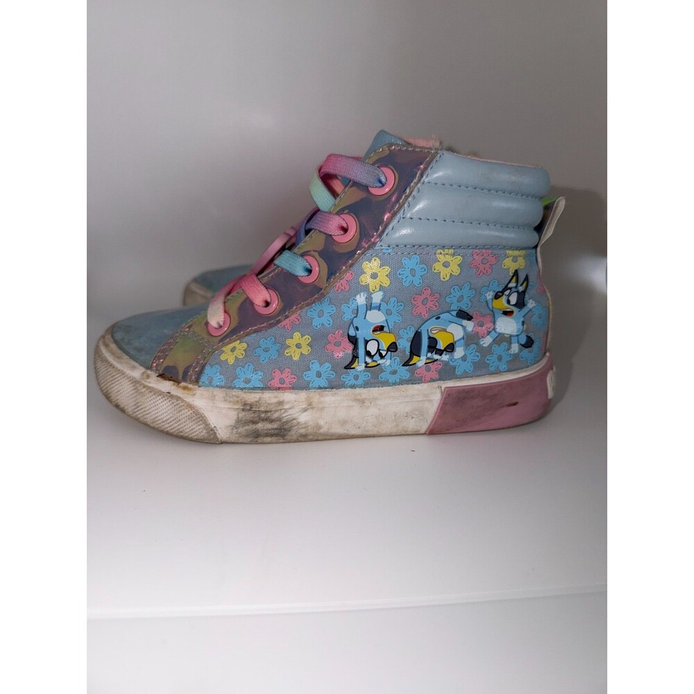 "Bluey" toddler high-top sneakers size 12